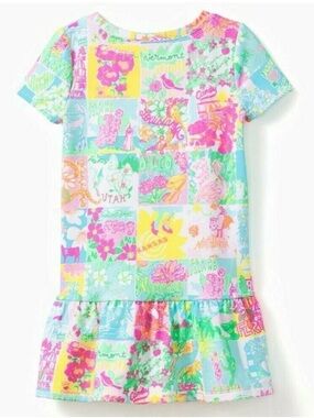 Lilly Pulitzer girls Brissa dress in Lilly pop up state of mind Xl (12-14) NWT